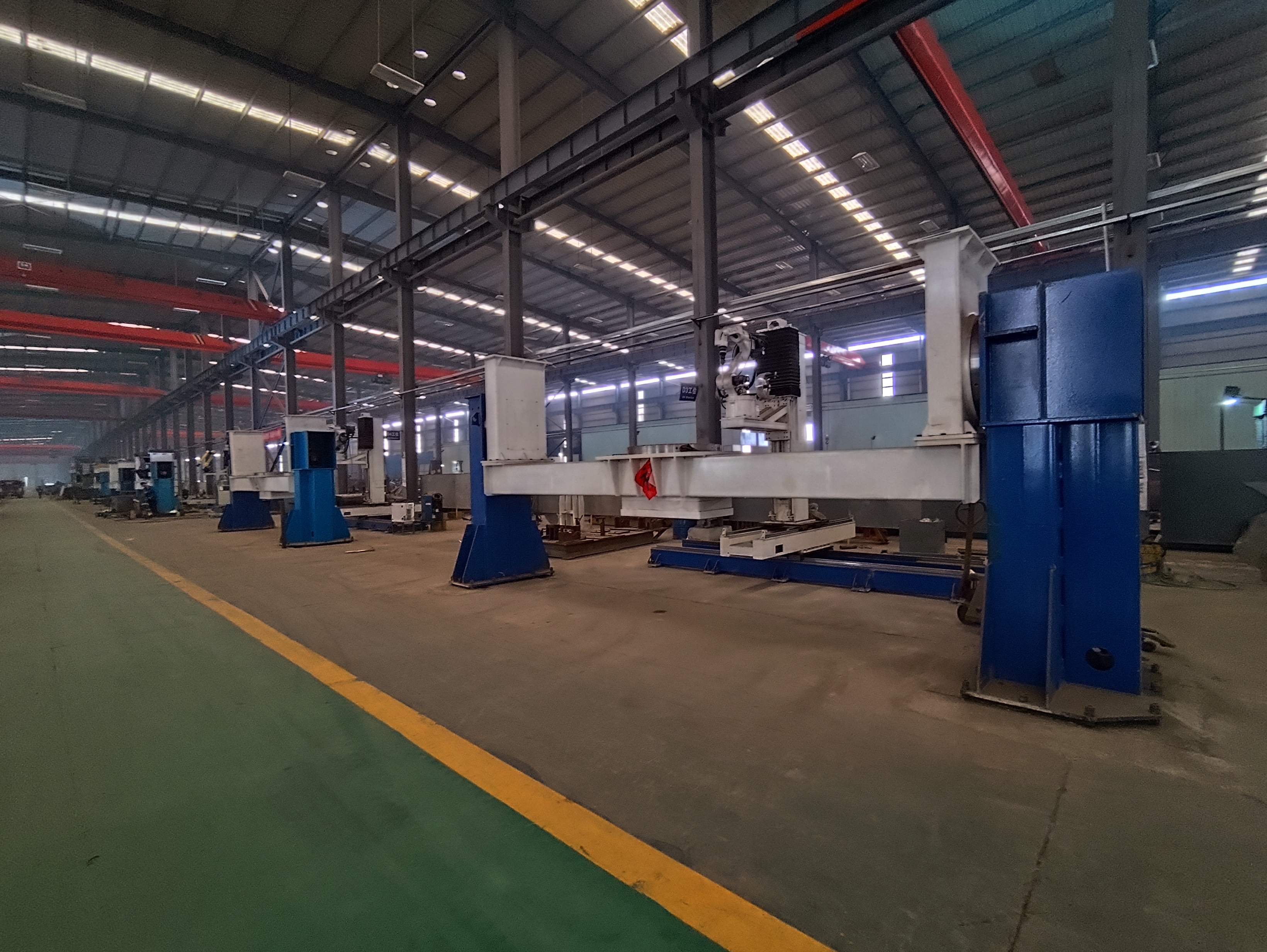 उत्पादन लाइन पर 