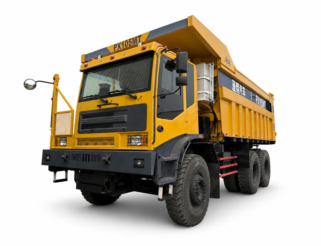 PX105 70 टन ऑफ-रोड खनन डंप ट्रक