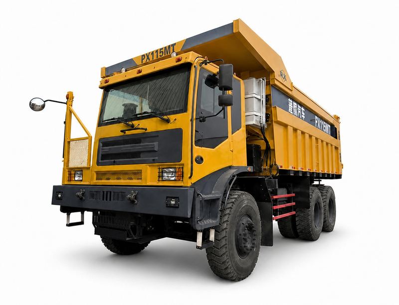 PX115 80 टन ऑफ-रोड खनन डंप ट्रक
